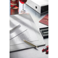 Läufer Schreibunterlage SCALA, 450 x 650 mm, weiß