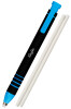 Läufer Kunststoff-Radierstift, inkl. 2 Ersatzradierer, blau