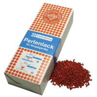 Gutenberg Siegellack Perlenlack, zinnoberrot