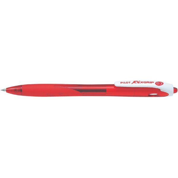 PILOT Druckkugelschreiber REXGRIP Begreen, F, rot