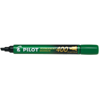PILOT Permanent-Marker 400, Keilspitze, grün