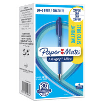 Paper:Mate Druckkugelschreiber FlexGrip Ultra, blau