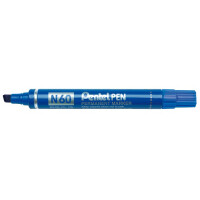 Pentel Permanent-Marker N60, schwarz, Keilspitze