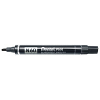Pentel Permanent-Marker N60, blau, Keilpsitze