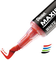 Pentel Whiteboard-Marker MAXIFLO Flex-Feel, rot