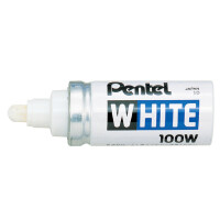 Pentel Weißer Permanent-Marker X100W, Rundspitze - 3,0 mm