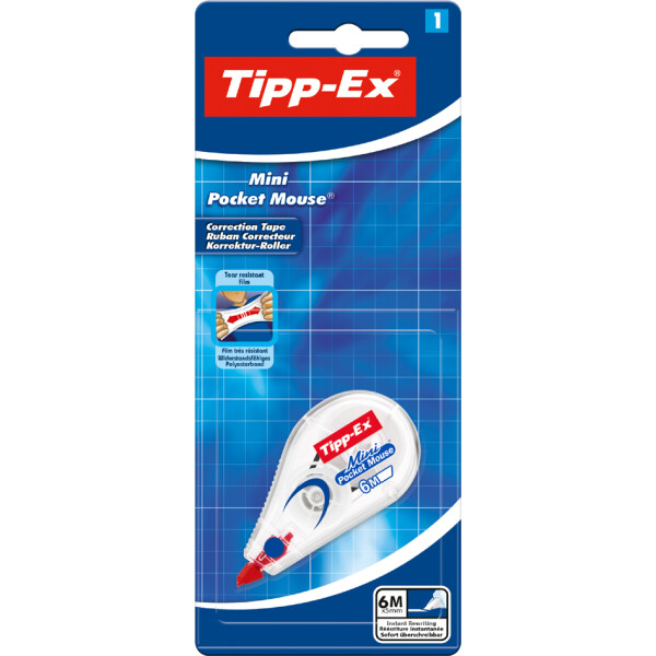 Tipp-Ex Korrekturroller "Mini Pocket Mouse", Blister