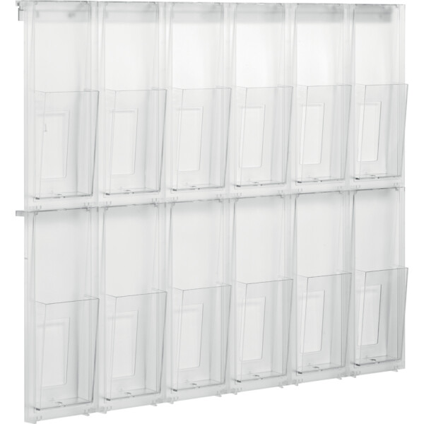 helit Wanddisplay "the placativ", 6 x 1 3 DIN A4 hoch