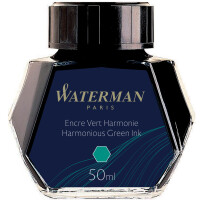 WATERMAN Tinte, harmoniegrün, Inhalt: 50 ml im Glas
