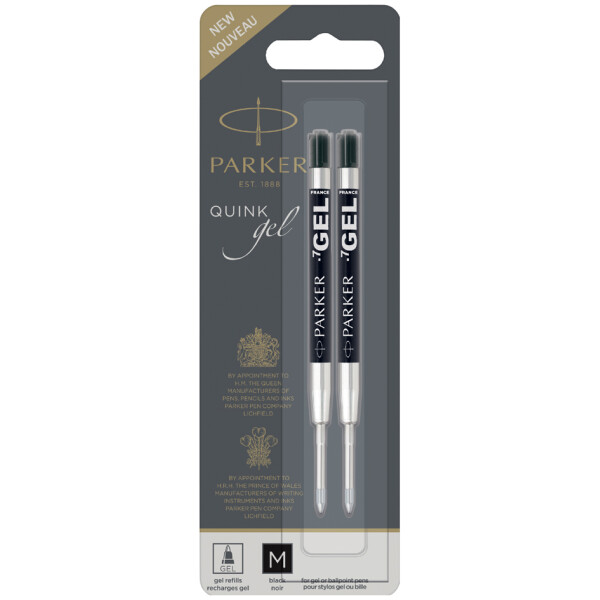 PARKER Gel-Mine, blau, Strichstärke: M, 2er Blister
