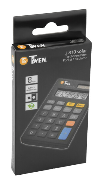 TWEN Taschenrechner J-810 solar
