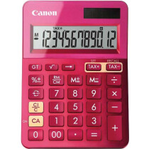 Canon Tischrechner LS-123K-MPK, Farbe: pink