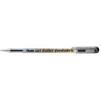 Pentel Textil Gel-Tintenroller BN15, schwarz