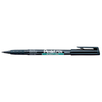 Pentel Permanent-Marker GREEN-LABEL NMS50, blau
