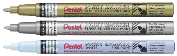 Pentel Lackmarker PAINT MARKER MSP10, gold