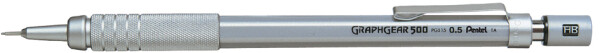 Pentel Druckbleistift GRAPHGEAR 500, Minenstärke: 0,5 mm