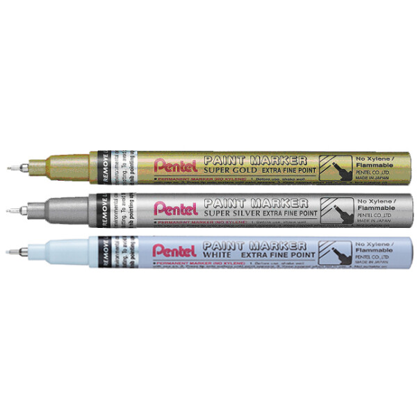 Pentel Lackmarker PAINT MARKER MFP10, wei&szlig;