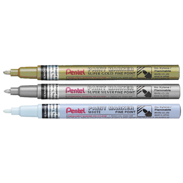 Pentel Lackmarker PAINT MARKER MFP10, wei&szlig;