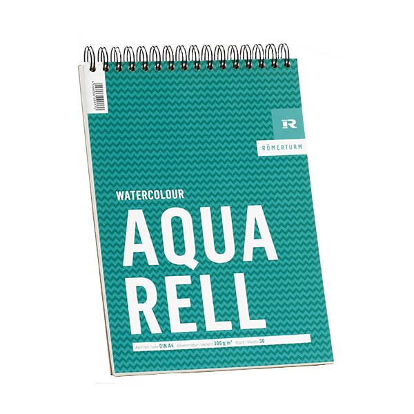 R&Ouml;MERTURM K&uuml;nstlerblock "AQUARELL", DIN A4, 30 Blatt