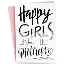 RÖMERTURM Grußkarte "Happy girls are the...
