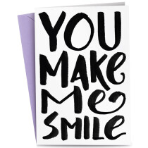 RÖMERTURM Grußkarte "YOU make me SMILE"