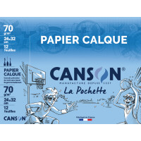 CANSON Transparentpapier, satiniert, 240 x 320 mm, 70 g qm