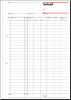 sigel Formularbuch "Rapport Tagesrapport", 105 x 200 mm, SD
