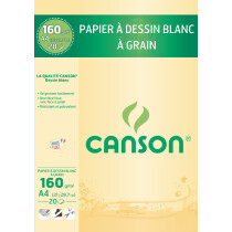 CANSON Malblock, DIN A4, 160 g qm