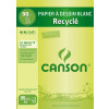 CANSON Malblock Recycling, DIN A4, 90 g qm, 50 Blatt