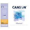 CANSON Aquarellblock "Montval", rundum geleimt, 240 x 320 mm