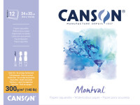 CANSON Zeichenpapierblock "Montval", 180 x 250 mm, 300 g qm