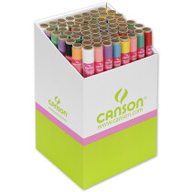 CANSON Seidenpapier-Rolle, 0,5 x 5,0 m, 20 g qm, Display