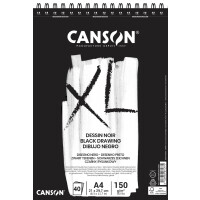 CANSON Skizzen- und Studienblock XL Black, DIN A5, schwarz