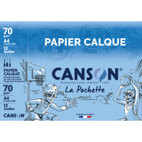CANSON Transparentpapier, satiniert, DIN A4, 70 g qm