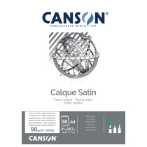 CANSON Transparentpapierblock, DIN A3, 90 g qm