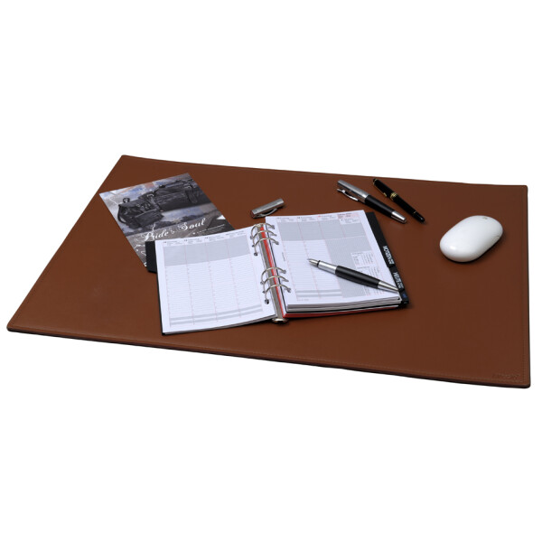 Alassio Schreibunterlage, Echtleder, schwarz, 650 x 450 mm