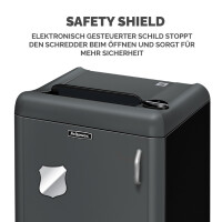 Fellowes Aktenvernichter Fortishred 1050HS, Partikel