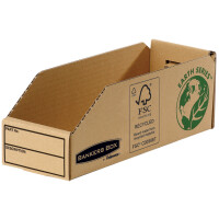 Fellowes BANKERS BOX EARTH Kleinteilebox, braun, (B)98 mm