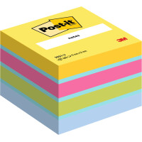 Post-it Haftnotiz-Würfel notes Mini, 51 x 51 mm, mehrfarbig