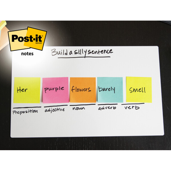 Post-it Haftnotiz-Würfel notes, 76 x 76 mm, mehrfarbig
