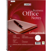 LANDRÉ Collegeblock "Business Office Notes" DIN A5, kariert