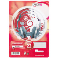 herlitz Ringbucheinlagen x.book, DIN A5, blanko