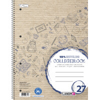 herlitz Collegeblock "Recycling" DIN A4,...