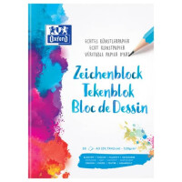 Oxford Zeichenblock, DIN A3, blanko, 120 g qm
