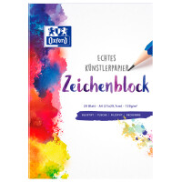 Oxford Zeichenblock, DIN A4, blanko, 120 g qm