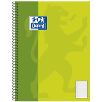 Oxford Collegeblock, DIN A5+, kariert, 80 Blatt, Rand links