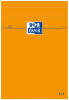 Oxford Notizblock, 110 x 170 mm, kariert, 80 Blatt, orange