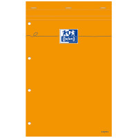 Oxford Notizblock, 210 x 315, seyès, 80 Blatt, orange
