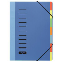 PAGNA Ordnungsmappe DESKORGANIZER Lucy Colors, blau