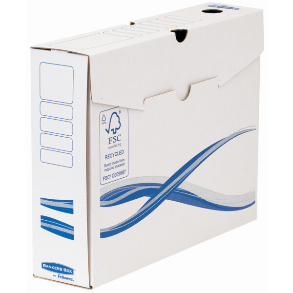 Fellowes BANKERS BOX Basic Archiv-Set Maxi plus, blau